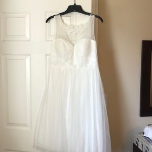 Ivory Jenny Yoo dress size 6